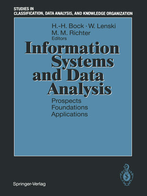 cover image of Information Systems and Data Analysis